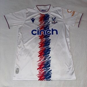 Macron Crystal Palace 2022-23 Wilfried Zaha Away Kit Shirt